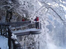Tianmenshan Mountain Snow